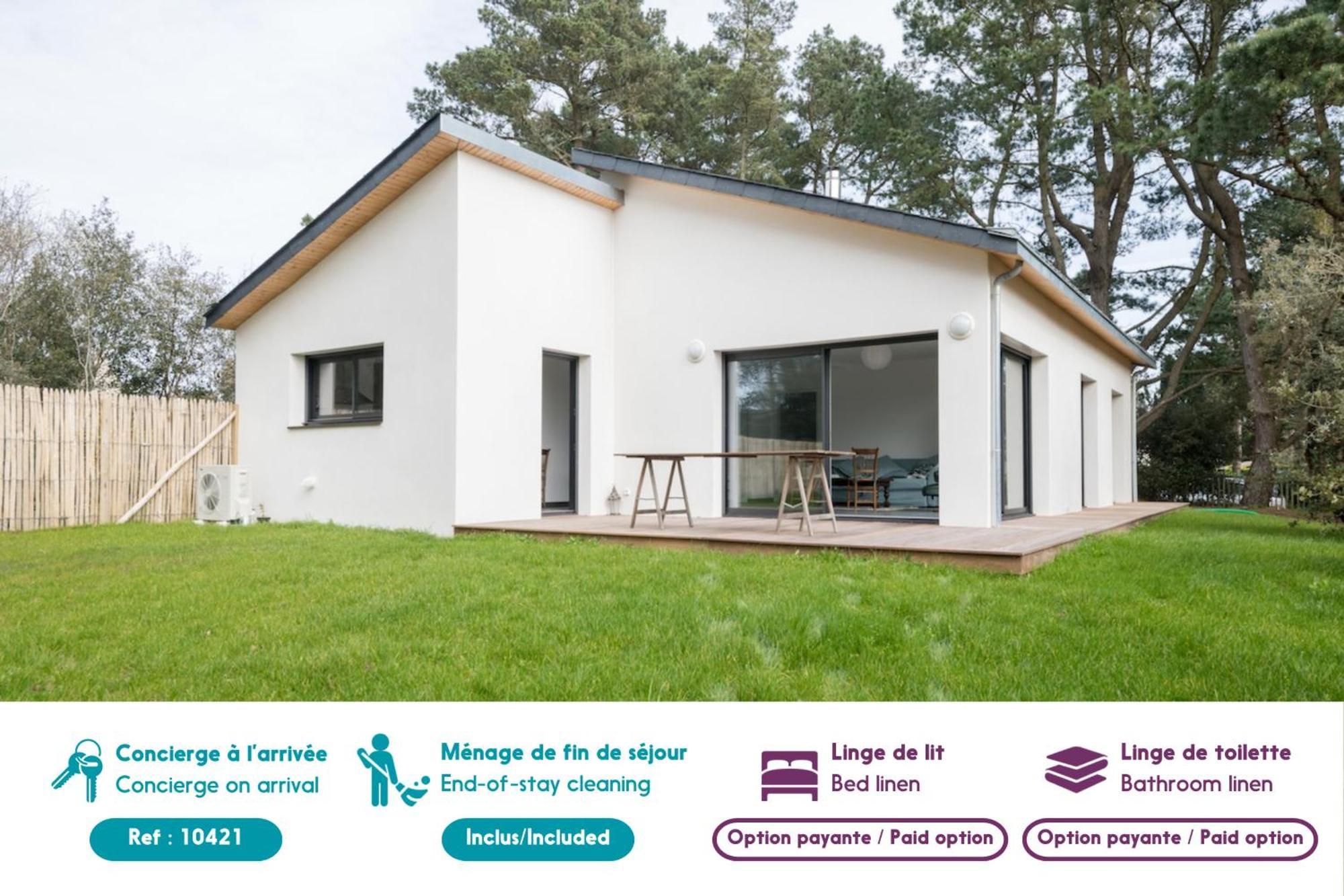 Une belle maison ouverte sur le jardin, près de la mer Piriac-sur-Mer Extérieur photo